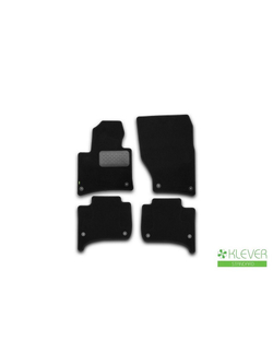 Коврики в салон для VOLKSWAGEN Touareg 2010-2014, 2014-2018, внедорожник , 4 шт. (текстиль) KVR02513601210KH