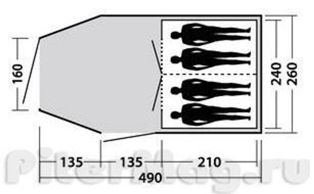 Палатка Easy Camp Baltimore 400