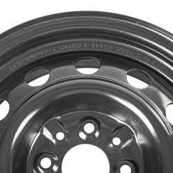 Диск штампованный R14 5.5J 4x98/58.6 ET35 GANZ Black GRN14010 12 (отверст)