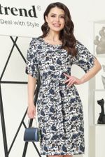 Платье Секрет успеха, принт нью DStrend (Акция)