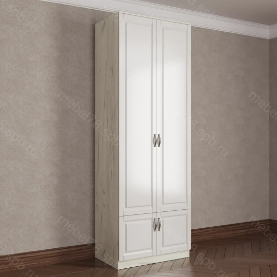 Шкаф распашной с антресолью 2/2 (мадес)