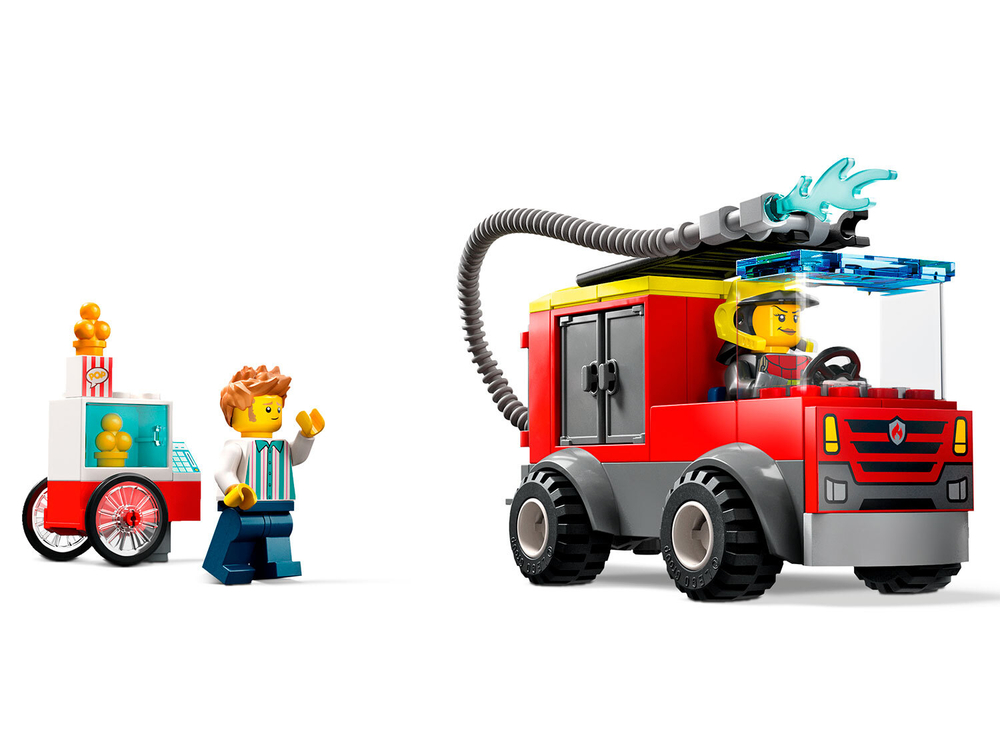 LEGO City 60375 «Пожарная часть и пожарная машина» — спасатели и обучение безопасности