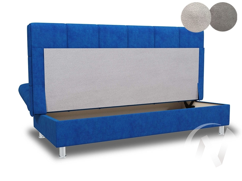 Диван прямой Финка 3 ДК (Боска VL-1912-17 белый жемчуг/Боска VL-1912-19 темно-серый; 3 категория)