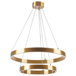 748113 Люстра SATURNO LED 60W 4400LM 70G ЗОЛОТО 3000-6000K