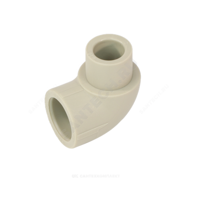 Угольник PP-R серый Дн 20 внутр/наруж пайка VALFEX 10110020Г