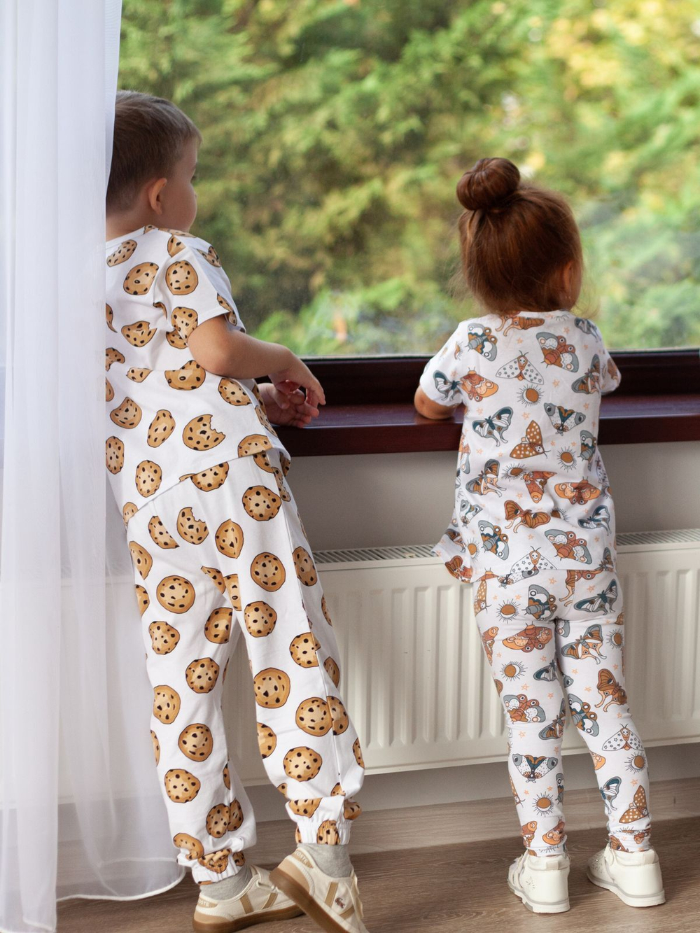 Футболка для девочек Mjölk Бабочки