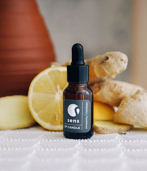 Масло для ультразвукового диффузора Имбирь и лимон, Sens