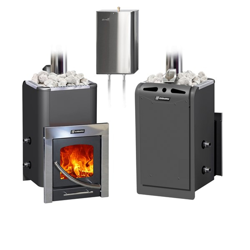 Дровяная печь для бани ЕРМАК 16-ПС Классика