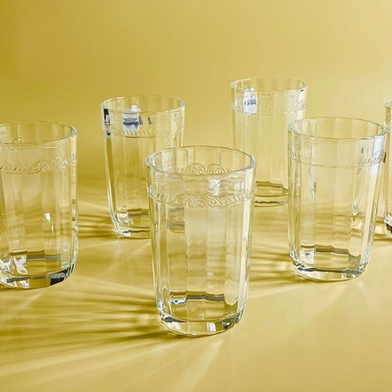 Lenardi 588-609 Набор из 6 стаканов 410мл в под.уп.(х4)Стекло