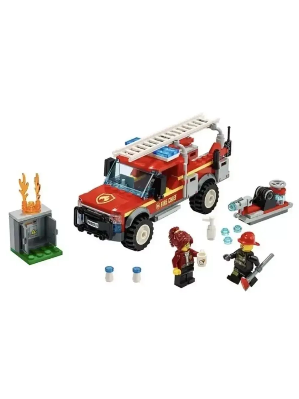 Конструктор Сити Команда пожарных 213 деталей 11390