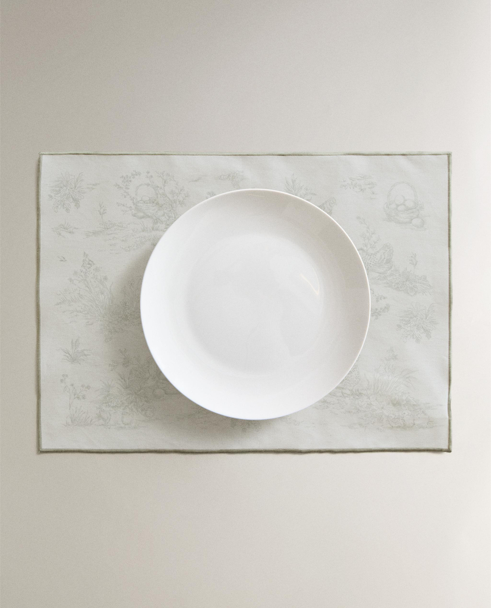 Zara Home сервировочная салфетка из хлопка, 50 35 см · 8201/023