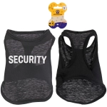 Майка для кошек и собак мелких пород «Бро на страже», размер XS (обхват шеи 20, длина спинки 19см, объем груди 34см, от 1 до 2кг)