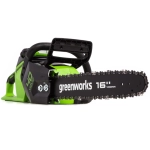 Аккумуляторная цепная пила Greenworks GD40CS18K5 (1 x 5 Ач, ЗУ) 2005807UG