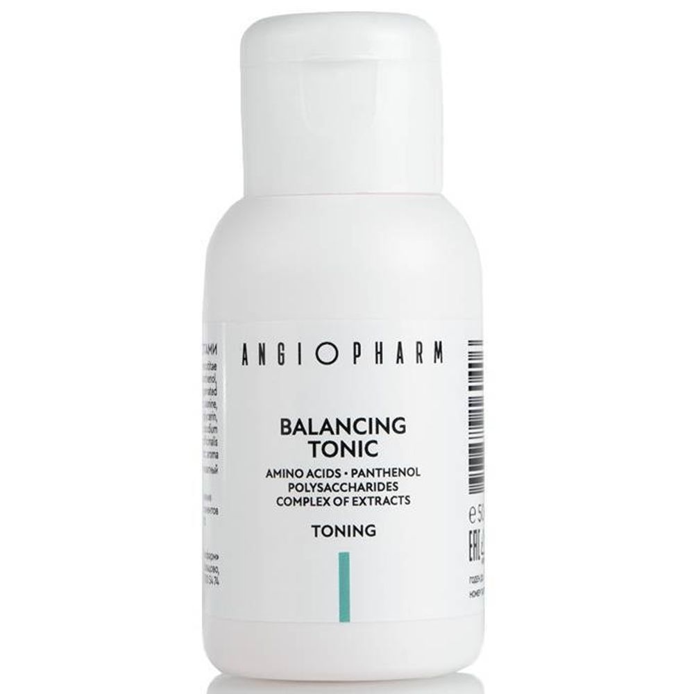 МИНИАТЮРА Балансирующий тоник с аминокислотами ANGIOPHARM Balancing Tonic 50мл