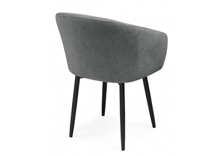 Стул на металлокаркасе Woodville Моншау marseille 11 данс, черный, ножки черные