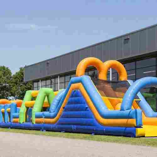 Надувная полоса препятствий  для тимбилдинга «Арена», 27×3×4 м