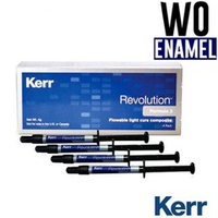 Revolution Formula 2, Эмаль WO (4 шприца по 1гр + 20 насадок), жидкий композитный материал