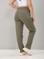 Костюм с брюками КБ-384/хаки-пионы