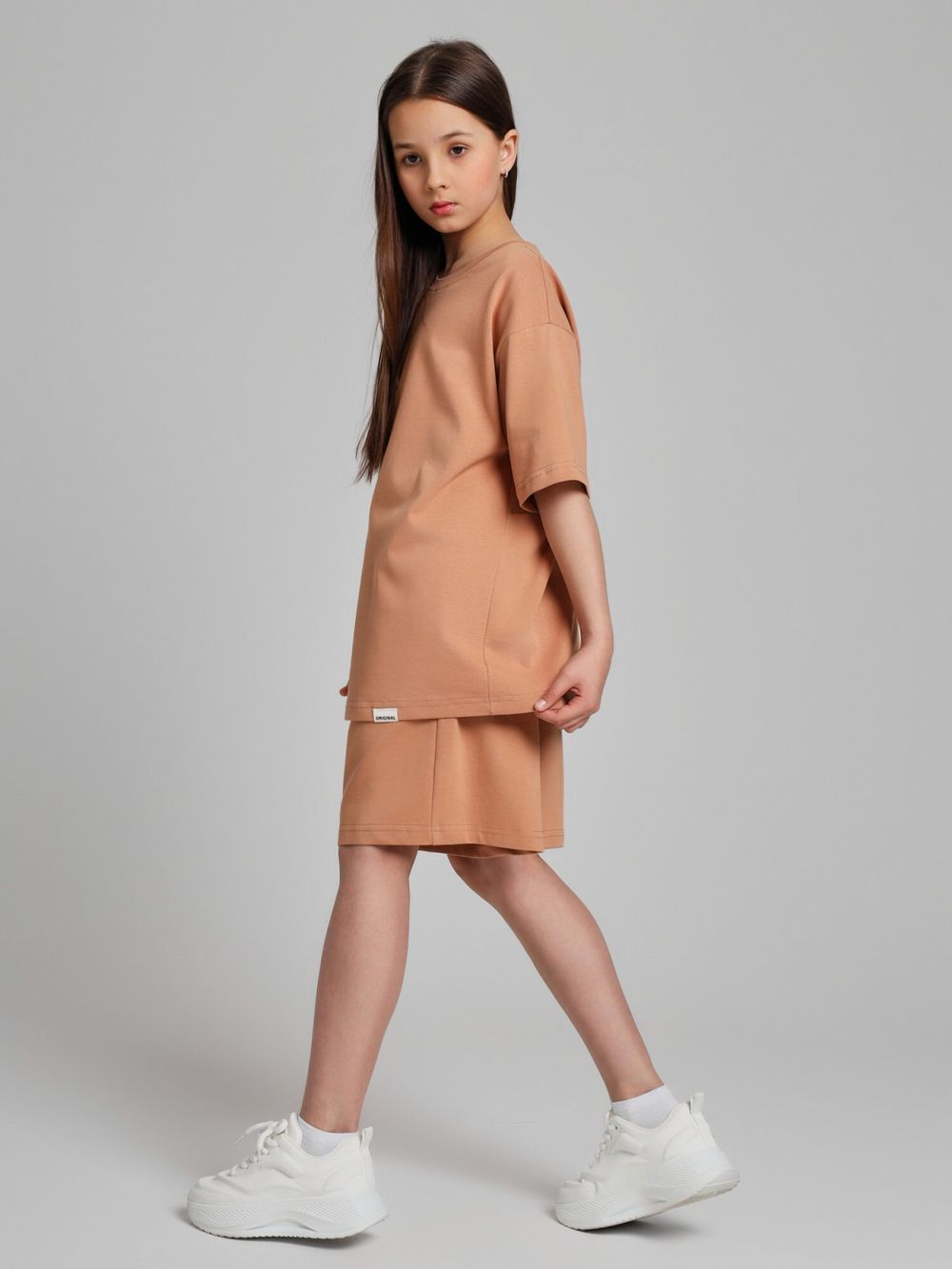 Костюм для девочки Азарт-1 Виотекс КОРИЧНЕВЫЙ