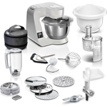 Кухонный комбайн Bosch MUM5XL72, 1000 Вт, 7 режимов, импульсный режим, бежевый