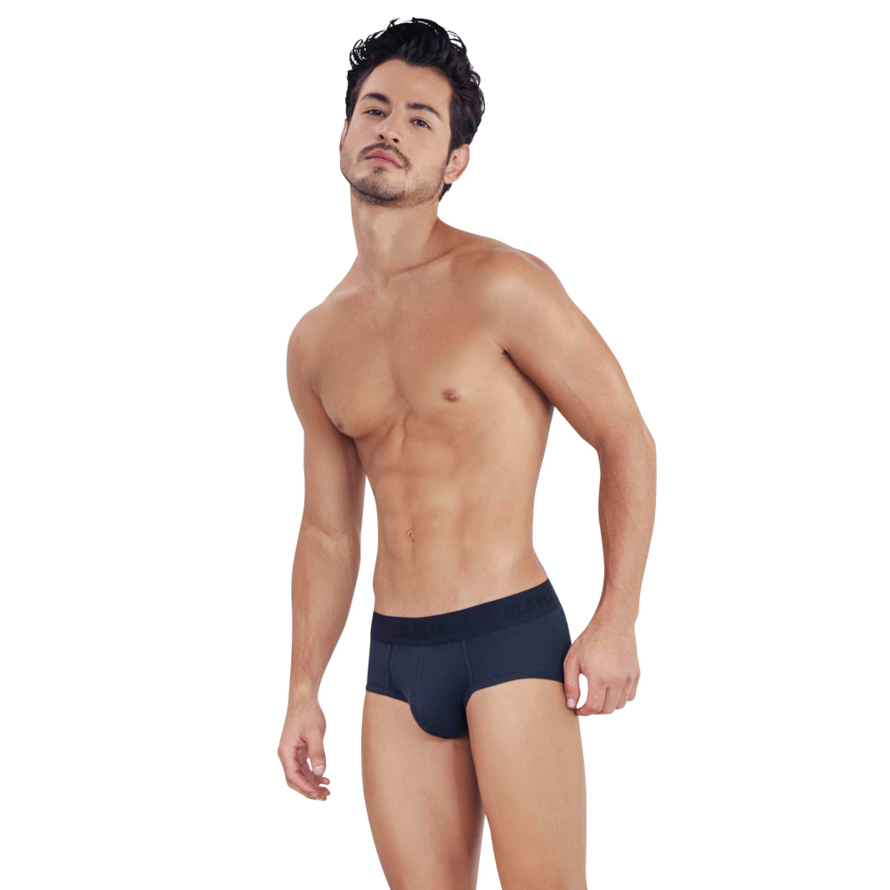 Мужские трусы брифы черные Clever Moda HEAVENLY PIPING BRIEF 147211