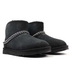UGG Classic Mini Crescent Black