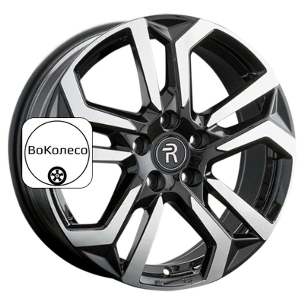 7x17/5x114,3 ET35 D60,1 LX121 BKF (конус, C570) Replay