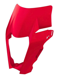 Щиток фары в стиле KTM для эндуро и кросс мотоциклов красный