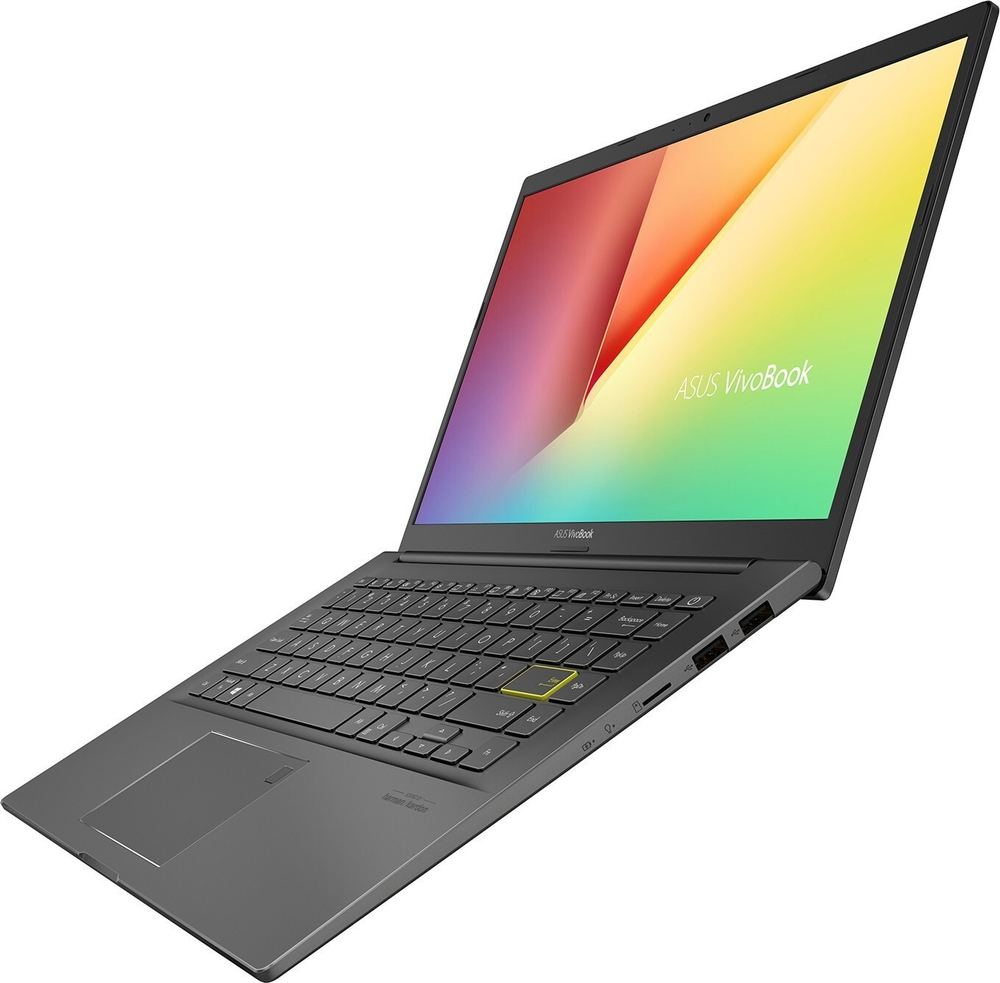 Ноутбук Asus VivoBook 14 K413JQ-EB256 Black Core i5-1035G1/8G/512G SSD/14; FHD IPS AG/NV MX350/WiFi/BT/DOS (90NB0RDF-M03560)