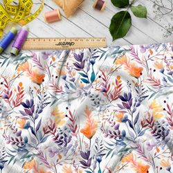 Ткань Ниагара Софт луговая фантазия