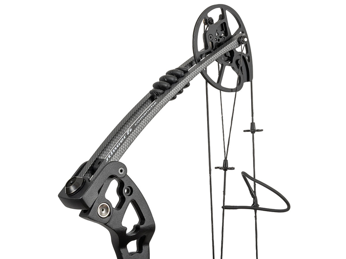 Лук блочный Stinger Comanche, 30-60 lbs/13,6-27,2 кг, алюминий, карбон (SG-BOW-M-60-BLK)