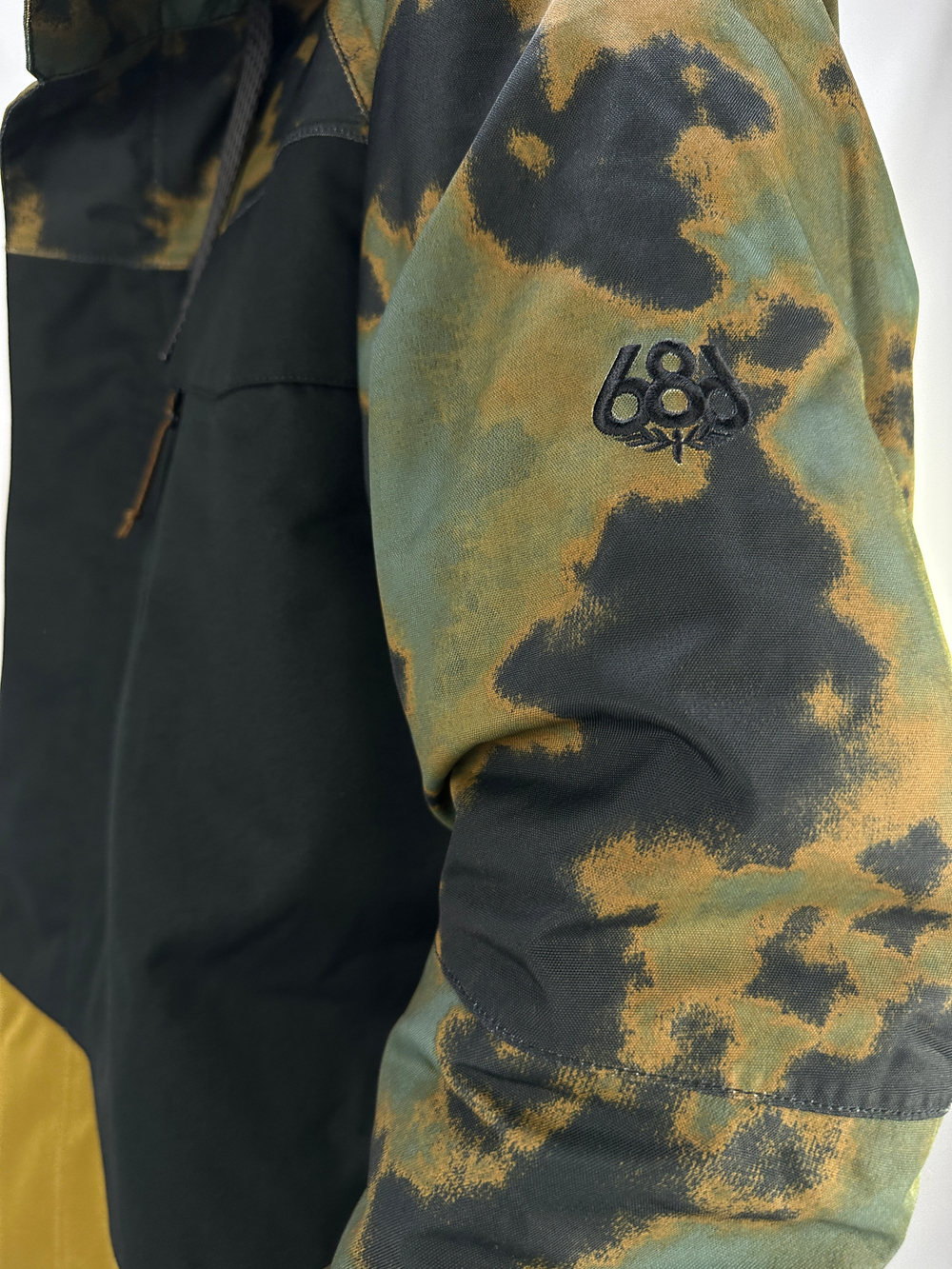 686 Куртка MNS GEO JACKET (FW) (BREEN NEBULA COLORBLOCK)