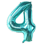 Шар цифра ТИФФАНИ 100см