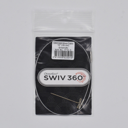 Лески SWIV360 small(S) от ChiaoGoo, 13 см. - 125 см., silver cable