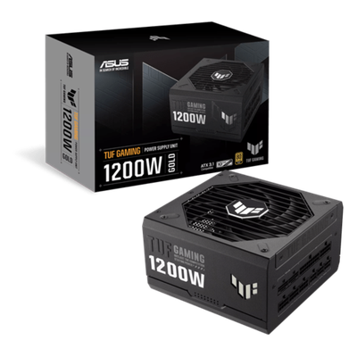 Блок питания ASUS 1200W, TUF Gaming 1200W Gold, Full Modular, 80+ GOLD, КПД 92%, TUF-GAMING-1200G