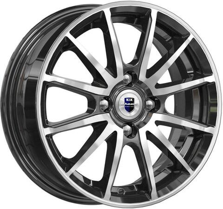 K&K Квант 5.5x14 4x100 ET 38 Dia 67.1 (алмаз черный)