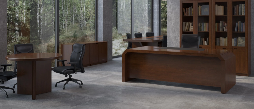 Наполнение высокого шкафа с дерев. дверьми и вешалкой КИНГСТОН