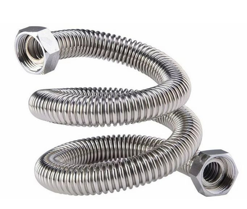 WKR-BB 100 Шланг сильфонный для воды из нерж.стали, гайка-гайка, размер 1/2х1/2, длина 100 см