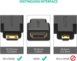 Переходник HDMI - mini HDMI UGREEN 20101