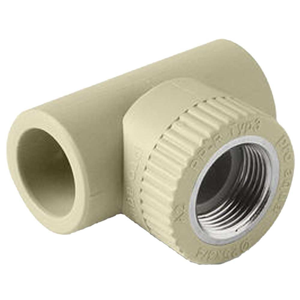 Тройник TEBO сер. PP-R комб. 32х1" ВР (10/50), арт. 031040310