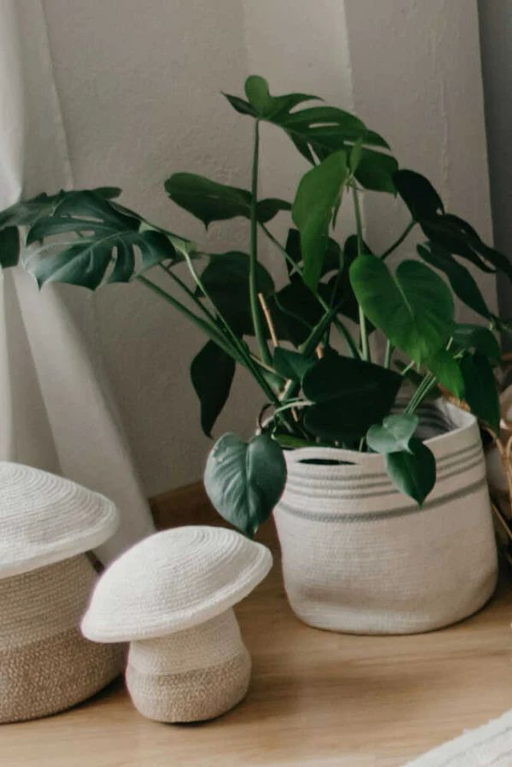 Корзина Lorena Canals Twin Vintage Blue (30 x Ø30 см)