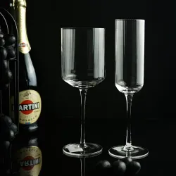 Бокал-флюте для шампанского 225 мл "Festival Optical" d 5 см h23,5 см P.L. - BarWare [6]
