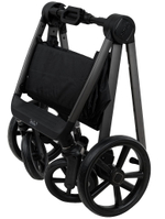 Детская коляска Pituso Teffy 4 в 1 с автокреслом Baesa Black с базой Sage Green/Graphite