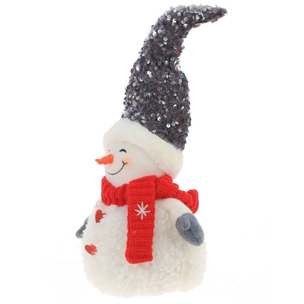 GAEM Игрушка мягконабивная "Снеговик", L17 W13 H42 см, 2в.