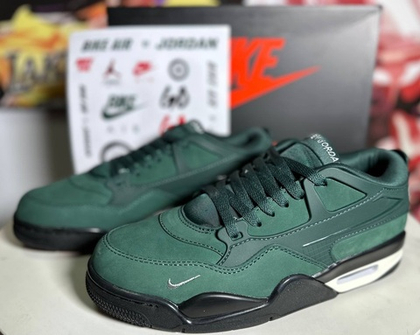 Air Jordan 4 RM x Nigel Sylvester Fence Green