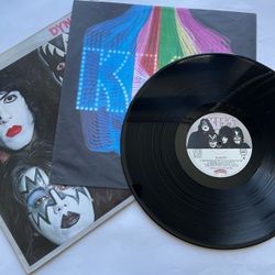 Винтажная виниловая пластинка LP Kiss Dynasty (Франция 1979)