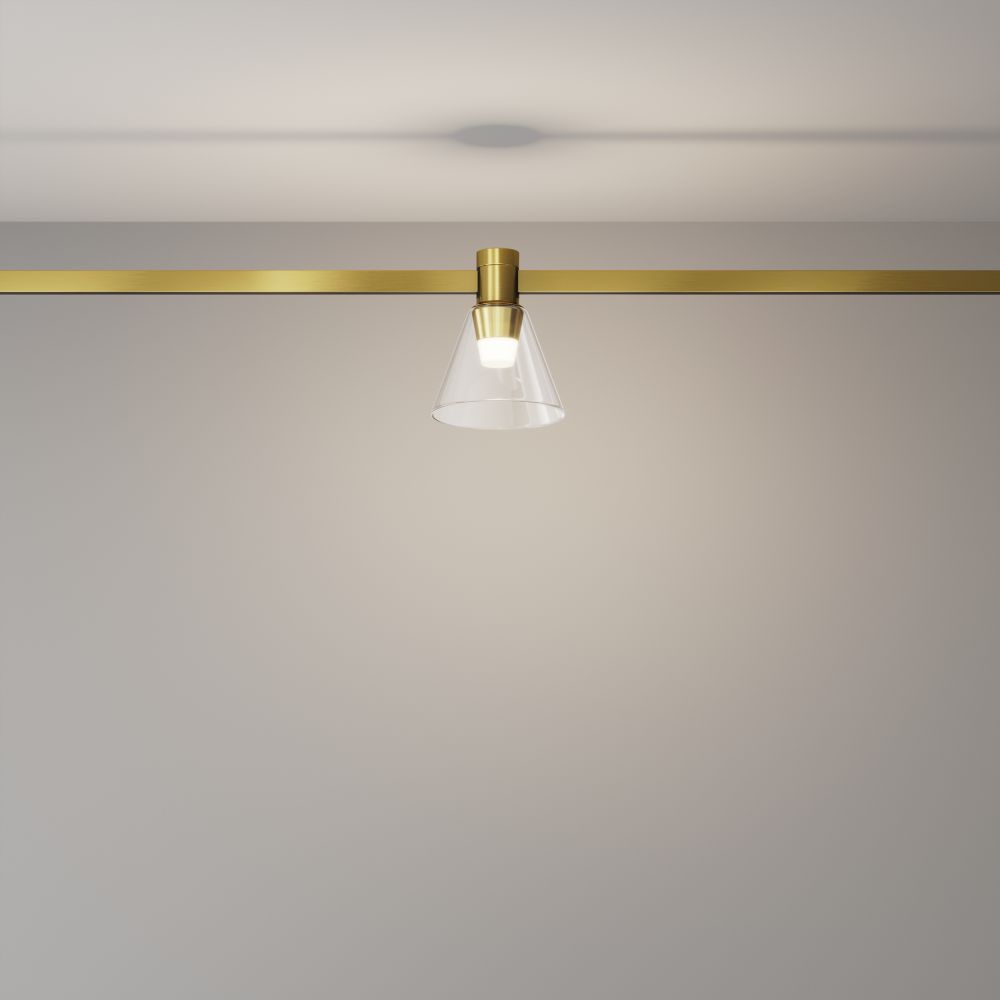 Трековый однофазный светодиодный светильник Maytoni Flarity   TR147-1-3W4K-BS