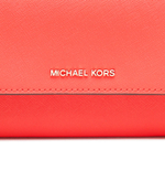 Кожаный клатч Michael Kors - лососевый(32S4GJ6C9L)