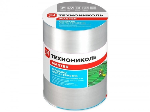 НикоБанд СЕРЕБРЯНЫЙ Лента самокл. герметиз 3м*15см