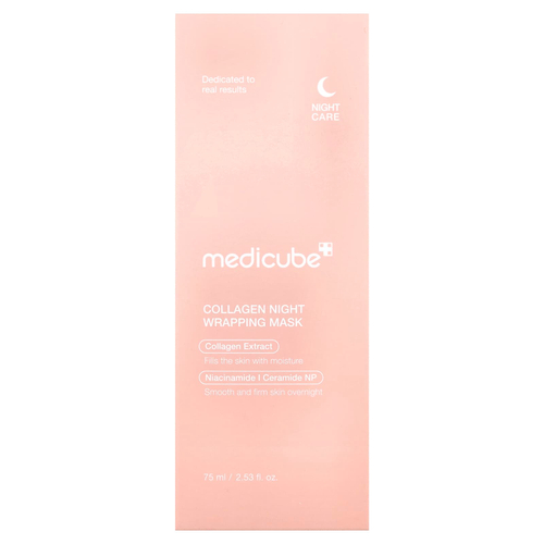 Medicube, Коллагеновая ночная маска-обертывание, 75 мл (2,53 жидк. Унции)